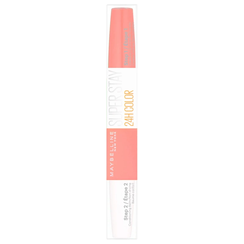 Maybelline Super Stay 24 Hour Lipstick, Delicious Pink, 9 ml (Pack of 1)