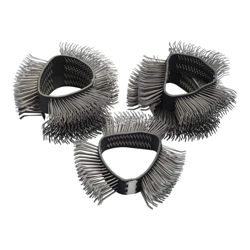 HAZET 9033-6-02/5 23 mm Wide Coarse Brush Belt with Bent Tips - Multi-Colour