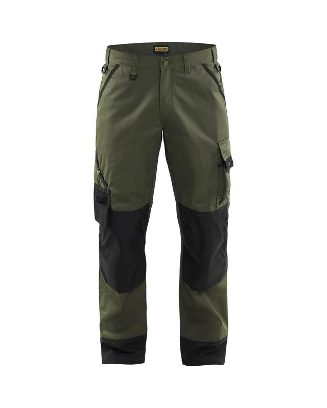 Blakläder 145418354699C156 Size C156 Garden Trousers - Army Green/Black