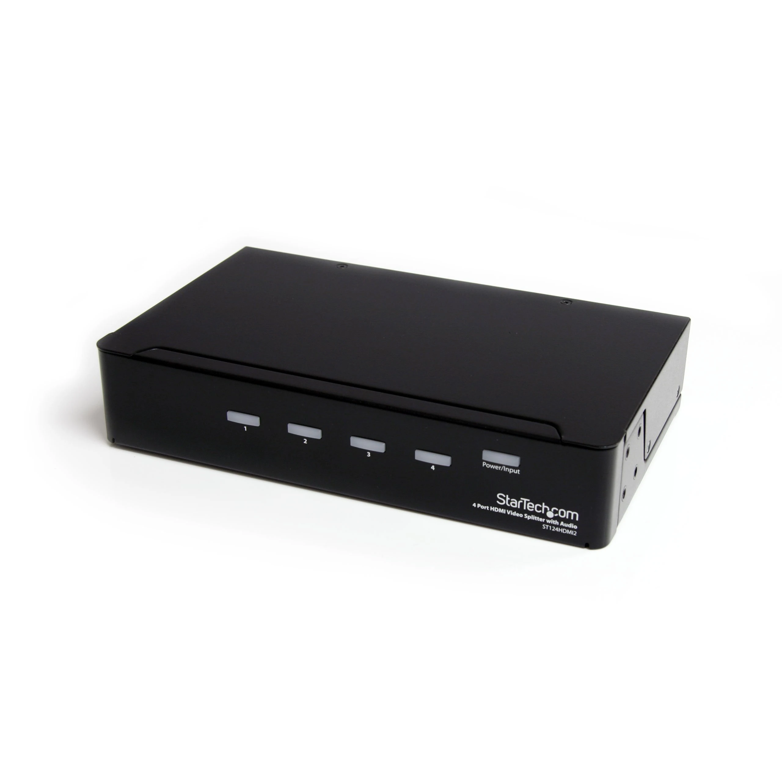 StarTech.com HDMI Splitter 1 In 4 Out - 1080p - 4 Port -Mounting Brackets - 1.3 Audio - HDMI Multi Port - HDMI Audio Splitter (ST124HDMI2)