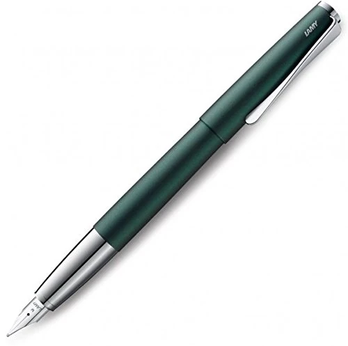 Lamy Studio Fountain Pen – Limited Edition Racing Green 2017 NIB: EF (Extra Fine) – Supplied with a Lamy Cartridge t10bleu