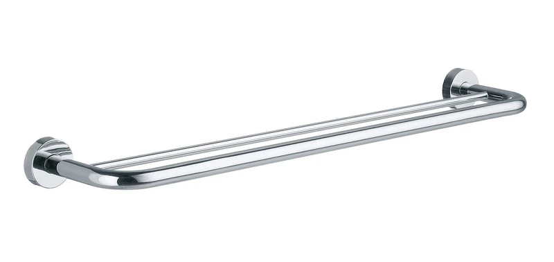 Emco Rondo 2 456100160 Double Towel Bar Chrome 600 MM