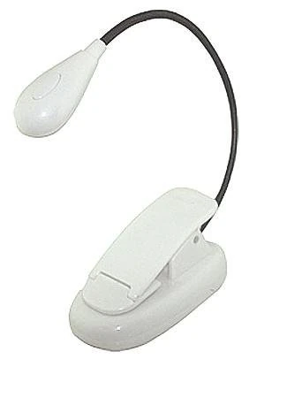 AAA PRODUCTS Active Pro - Clip on LED light for eBook Readers – Works with all Amazon Kindle, Sony, Samsung and Kobo models – With TWO brightness levels