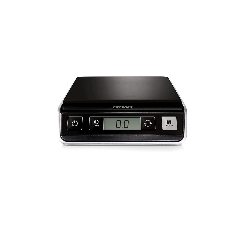 DYMO M2 Digital Shipping Scale | 2 kg Capacity USB Mailing Weighing Scale | Compact Size 18.5 cm L x 16.1 cm W x 4.4 cm H - Image 1