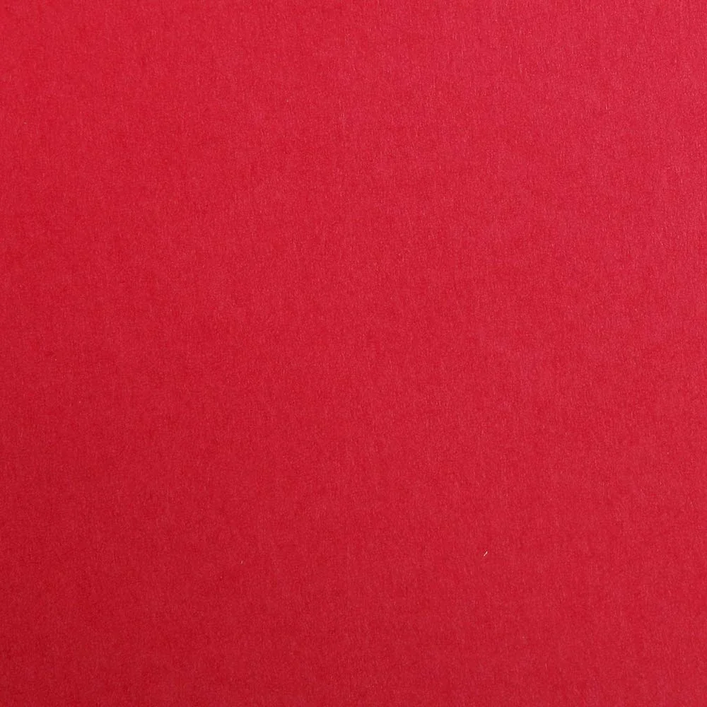 Clairefontaine - Ref 397256C - Maya Coloured Smooth Drawing Paper (Pack of 125 Sheets) - 270gsm Paper - 50 x 70cm - Red Colour - Deep Dyed, Acid Free, pH Neutral