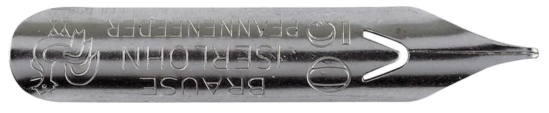 Brause 50B - Writing nibs for nib/ pen holders - Box of 100 pfannen nibs - size 0.45 mm - Manufactured in Germany - Calligraphy - Writing Lettering Accessory