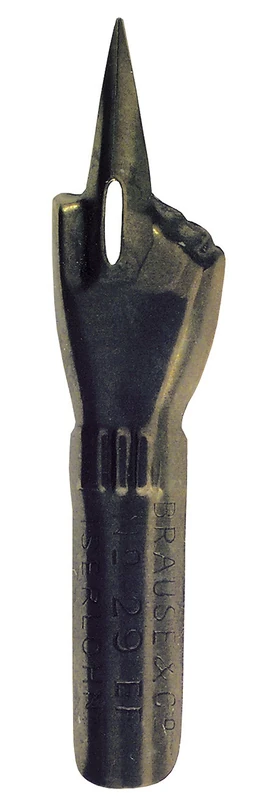 Brause 29B - Writing nibs for nib/ pen holders - Box of 50 index nibs - Ecriture- Made in Germany - Calligraphy - Drawing - Writing - Creative - gift set