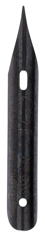 Brause 513B - Drawing nibs for nib/ pen holders - Box of 50 - rigid drawing nibs - Dessin Drawing - Hard and very fine pointe - Manufactured in Germany