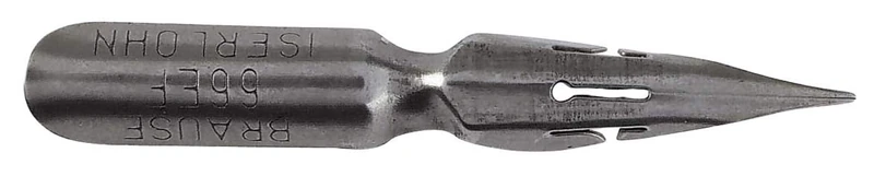 Brause 66B - Drawing nibs for nib/ pen holders - Box of 50 drawing nibs - Dessin Drawing - Little, Very Soft nib - Manufactured in Germany - Calligraphy