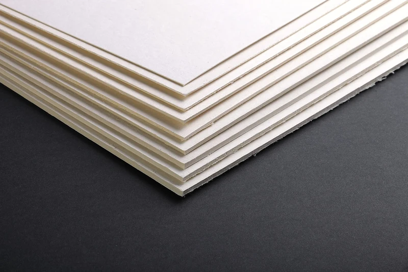 Clairefontaine - Ref 93980C - Recycled Grey Board (Pack of 10 Sheets) - 60 x 80cm Size, 1300gsm, 2mm Thick - Suitable for Framing, Mounting, Binding, Backing