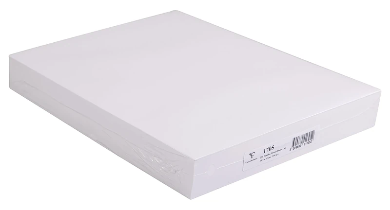 Clairefontaine - Ref 1705C - White Drawing Sketch Paper (Pack of 250 Sheets) - A3 (29.7 x 42cm) - 160gsm Paper, pH Neutral, Acid Free, Suitable for Sketching & Drawing