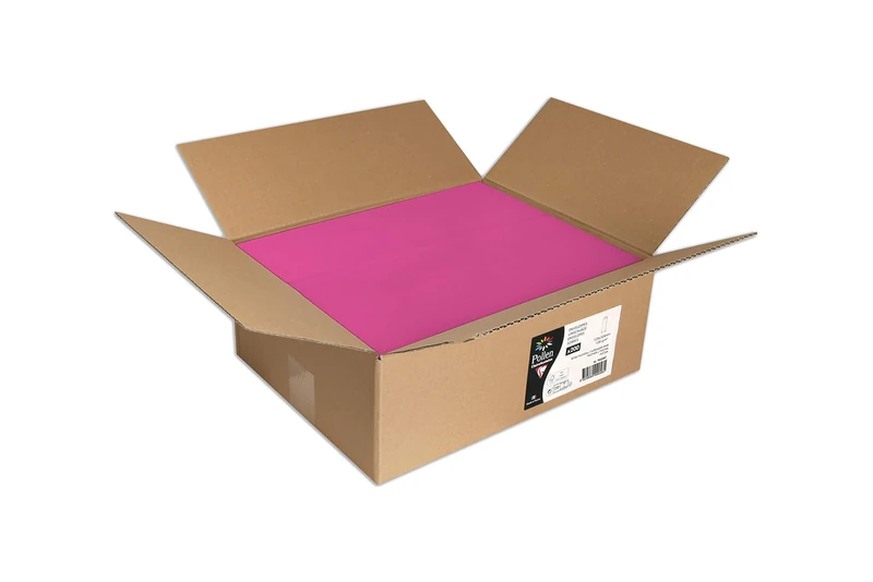 Clairefontaine 9058C Box of 200 Self-Adhesive Bulk Envelopes 12.5x32.4cm 120g/m² Intensive Pink Invitation Events Correspondence Pollen Range Premium Paper
