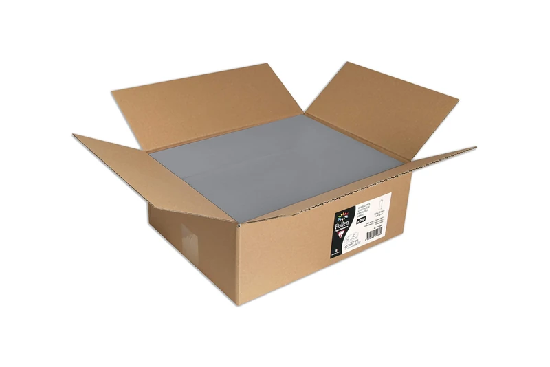 Clairefontaine 9036C Box of 200 Self-adhesive Bulk Envelopes 12.5x32.4cm 120g/m² Dark Grey Invitation Events Correspondence Pollen Range Premium Smooth Paper