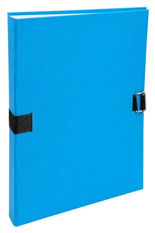 Exacompta - Ref 38005H - Forever Collection - Expanding Folder - 240 x 320mm in Size, Elastic Fastener, Suitable for A4 Documents, Expands Up To 13cm - Light Blue