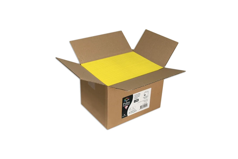 Clairefontaine 55562C Pollen C5 Envelopes - 200 Pack Yellow