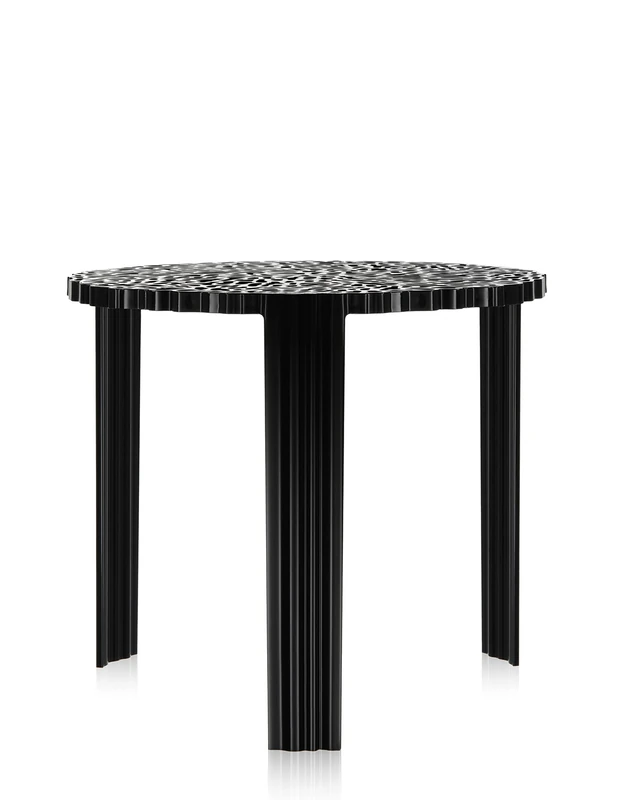 Kartell 08502NE T-Table Furniture, Black, 50 x 50 x 44 cm
