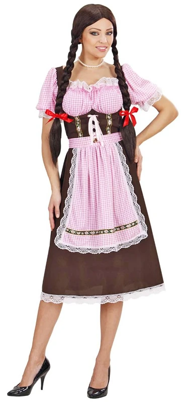 Ladies Heavy Fabric Bavarian Woman Costume Small UK 8-10 for Regency 17th 18th Century Fancy Dress
