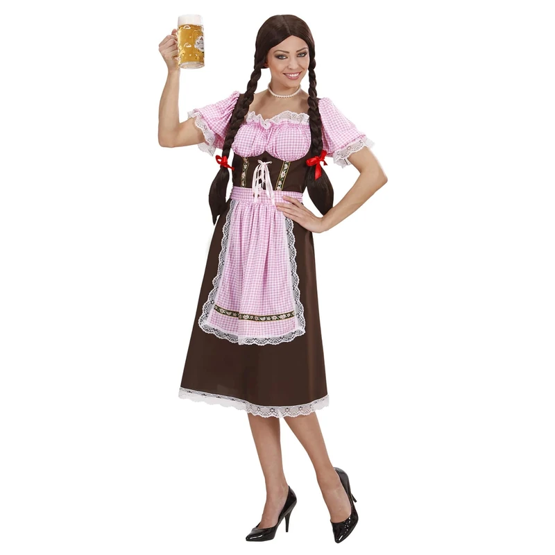 Ladies Heavy Fabric Bavarian Woman Costume Large UK 14-16 for Regency 17th 18th Century Fancy Dress