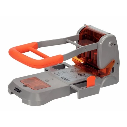 Leitz Heavy Duty 2 Hole Punch 300 Sheets - Silver/Orange
