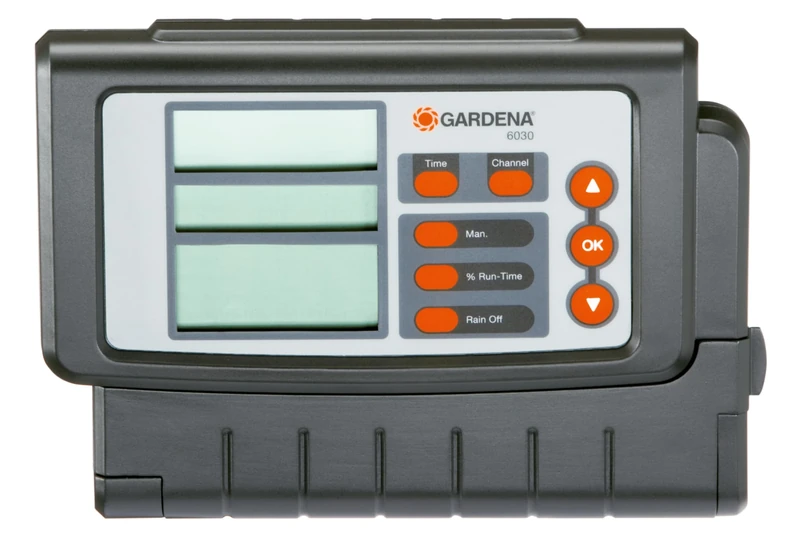 GARDENA Irrigation Control Classic 6030: Water Computer for automatic irrigation, large display, for up to 6 valves (1284-20)