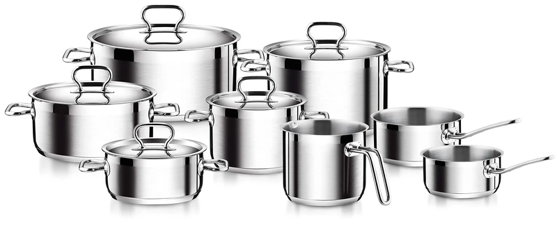Tescoma Stainless Steel Cookware Set Home Profi, 13 Pieces