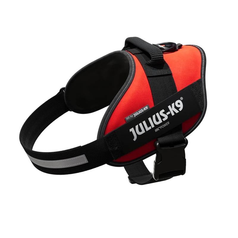 Julius-K9, 16IDC-R-2, IDC Powerharness, dog harness, Size: 2, Red