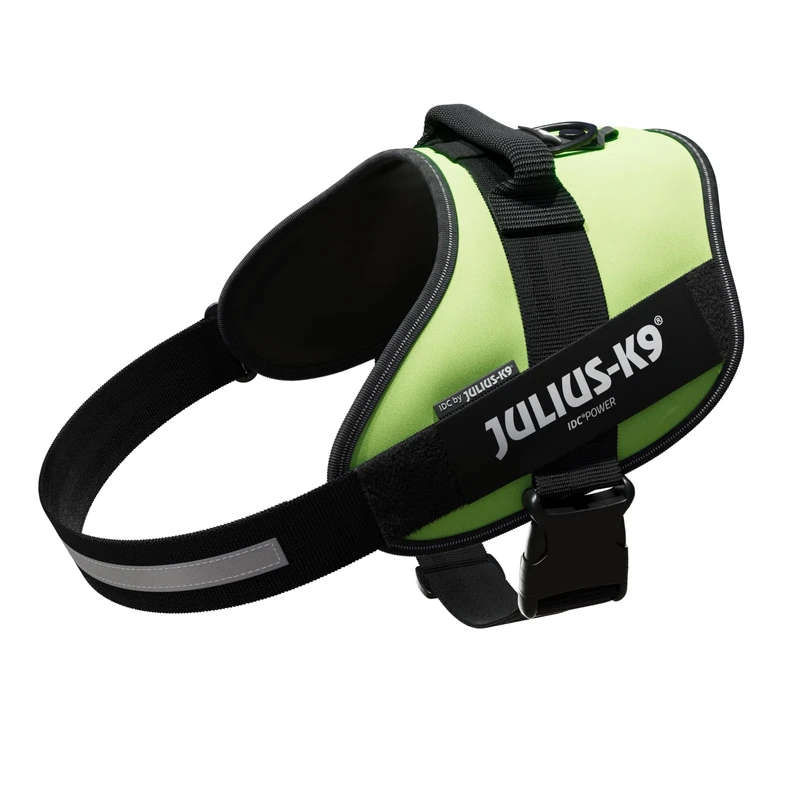 JULIUS-K9, 16IDC-NE-3, IDC-Powerharness, Size: 3, Neon Green