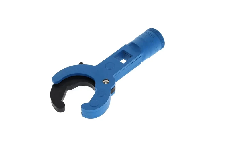 GEDORE wheeliator valve spanner, 1/2", for Eurocone wheeliator valves with knurled and hex joints, Flat, 381030