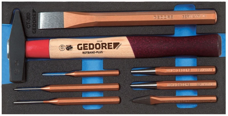 GEDORE 1500 CT1-350 Assorted Chisels