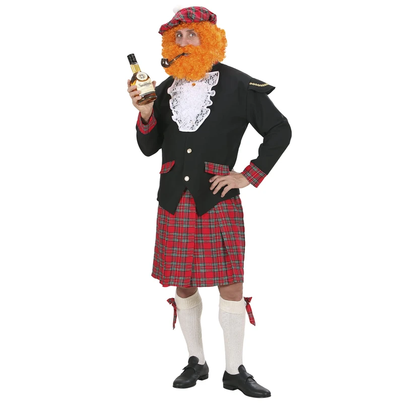W WIDMANN MILANO Mens Scotsman Heavy Fabric Costume - XL