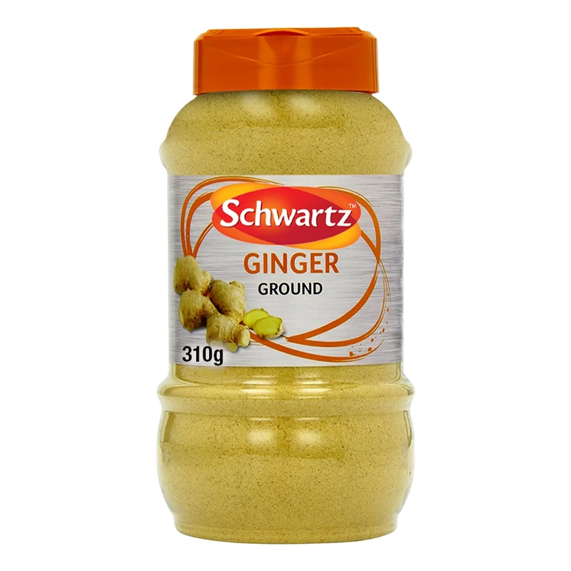 Schwartz Ground Ginger Powder, 100% Pure, Perfect for Indian Curry Sauce, Ready to Use, 310g
