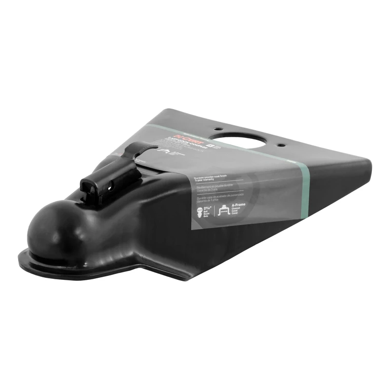 CURT 25200 Black A-Frame Trailer Coupler, 2-5/16-Inch Hitch Ball, 10,000 lbs