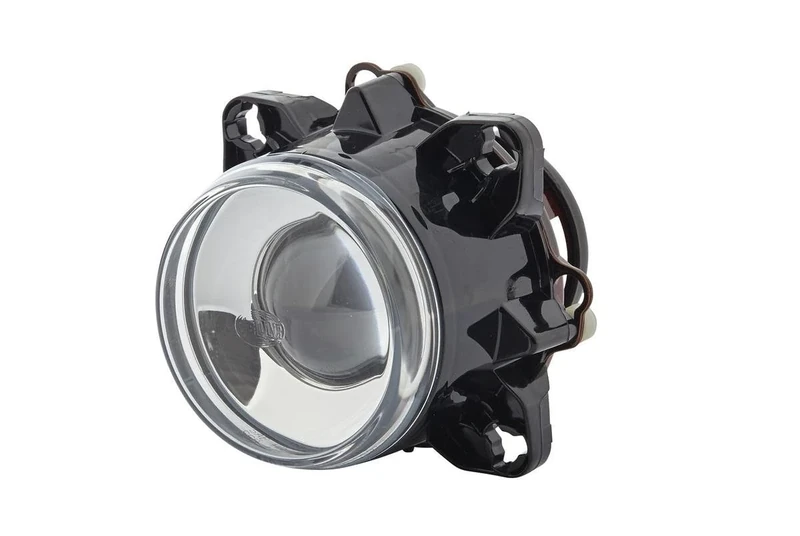 HELLA 1BL 008 193-021 Halogen/DE-Insert, headlight - 90mm Essential - 12V - round - Reference number: 12.5 - Fitting - Lens Colour: Crystal clear - Plug: Blade Terminal - Front - Quantity: 1