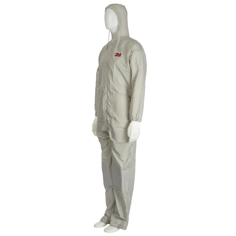3M Reusable Paintshop Coverall, Grey, M, 50425 - Image 1