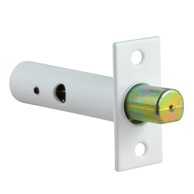 Yale P-M444-WE Door Security Bolt, White Finish, Standard Security, Visi Packed, suitable for hinged and wooden doors