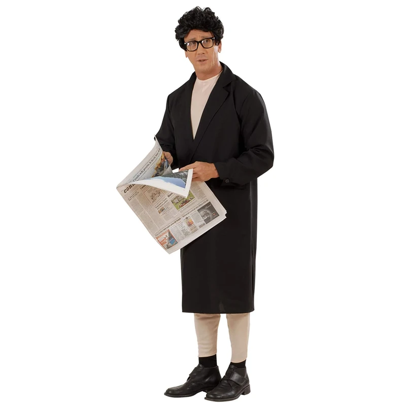 Mens Flasher Man Costume Small UK 38/40" for Stag Party Weekend Fancy Dress - Image 1