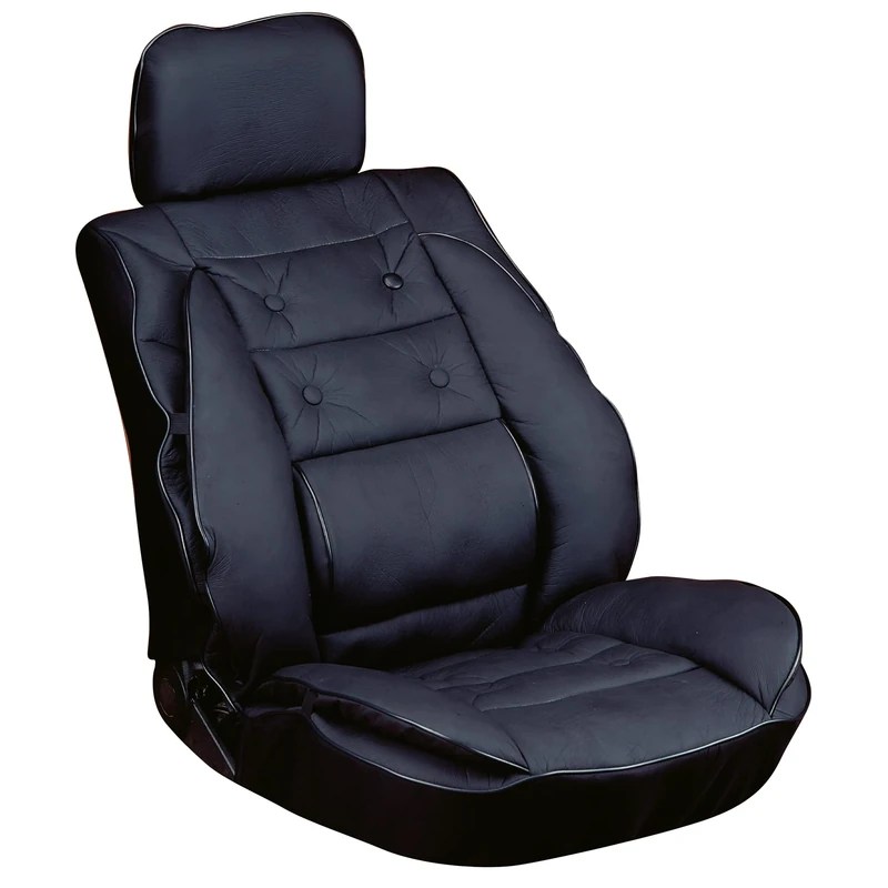 Carpoint 0323273 Lumbar Car Seat Pad Polyurethane Black