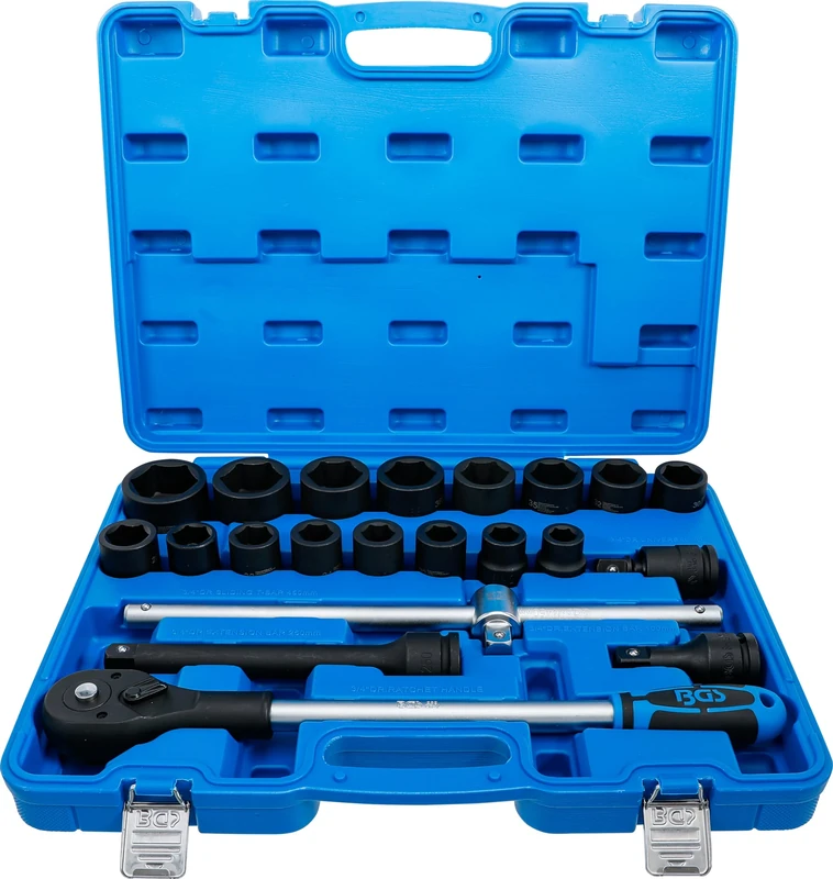 BGS 5258 | Impact Socket Set | 20 mm (3/4") Drive | 21 pcs.