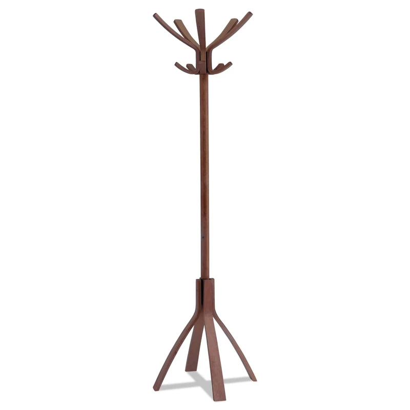 Alba Coat Stand, Dark Wood/Brown, One Size PMCAFE