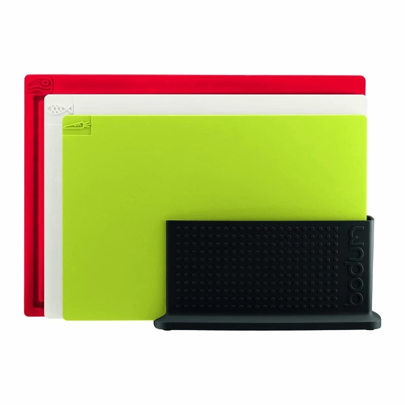 BODUM Bistro Cutting Boards with Holder,K10976-01
