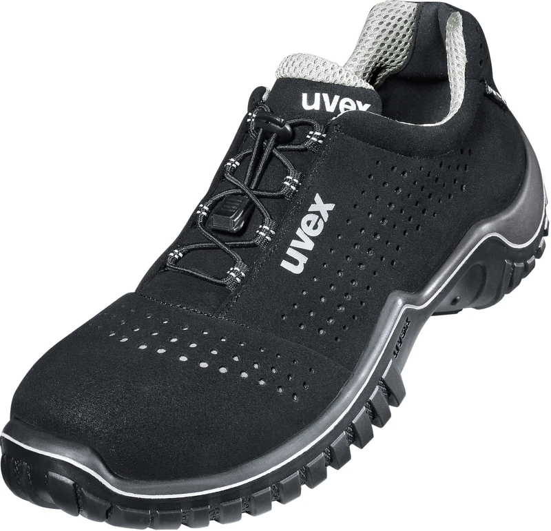 Uvex Motion Style - Work Boots S2 SRC ESD - Black - Size 10