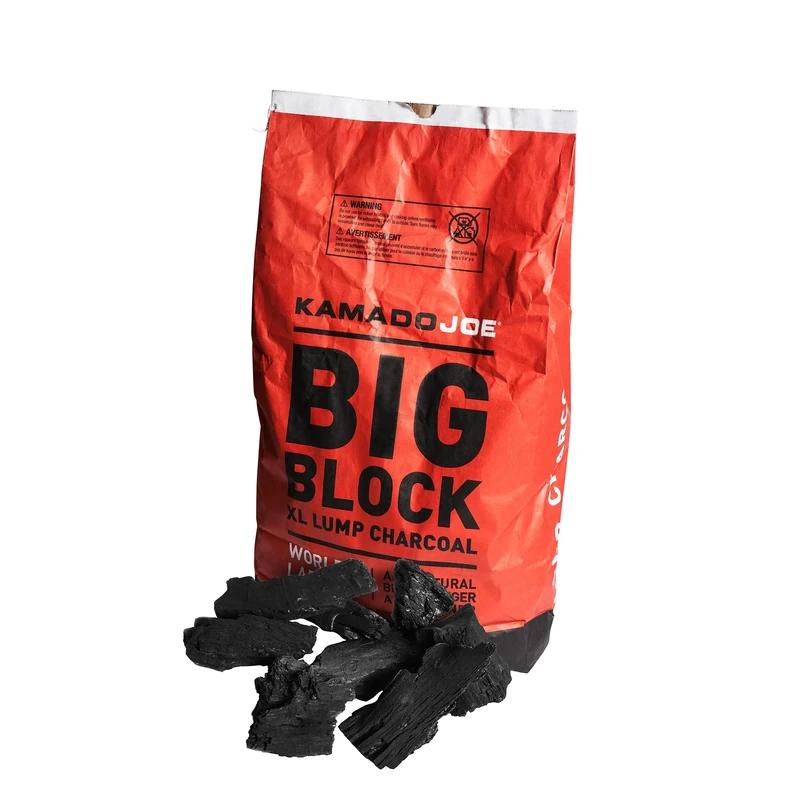 Kamado Joe XL Natural Reusable Lump Charcoal for BBQ, Smoking, Grilling. Long Life Up to 18 Hours, 9.1kg