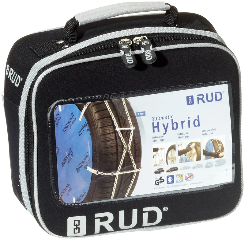 RUD 4716794 Hybrid Snow Chains (Pair) Intuitive Fitting System Size: 6010