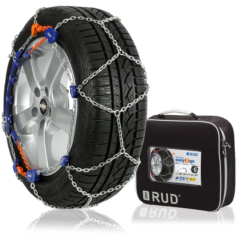 RUD Snow Chains RUDcompact easy2go, size 4040, 1 pair [item no. 4716949]
