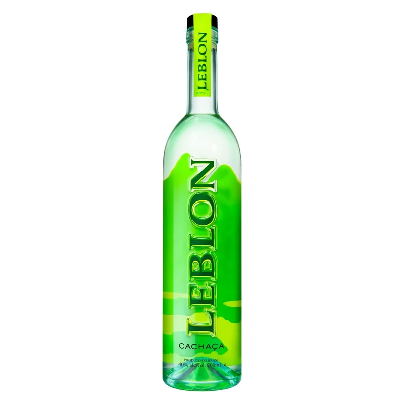 Leblon Cachaça, 40% ABV, 70cl / 700ml, Premium Brazilian Sugar Cane Spirit, Craft-Distilled & Aged in French Cognac Oak Barrels, Perfect for Caipirinha Cocktails