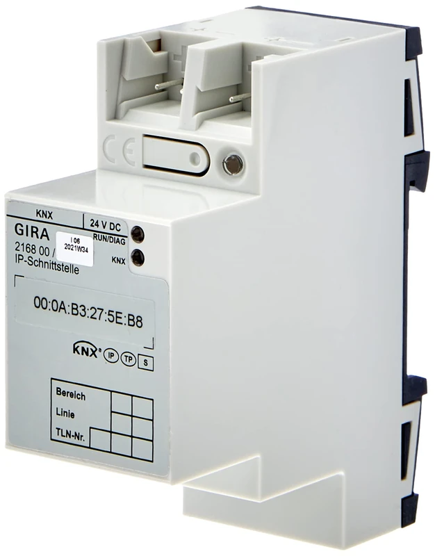 GIRA 216800 IP interface KNX Single-Area Operation REG