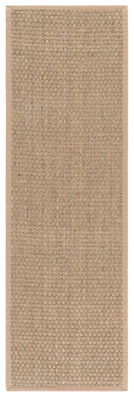 Safavieh Natural Fiber Rug for Living Room, Dining Room, Bedroom - Natural Fiber Collection, Short Pile, in Natural and Beige, 76 X 122 cm