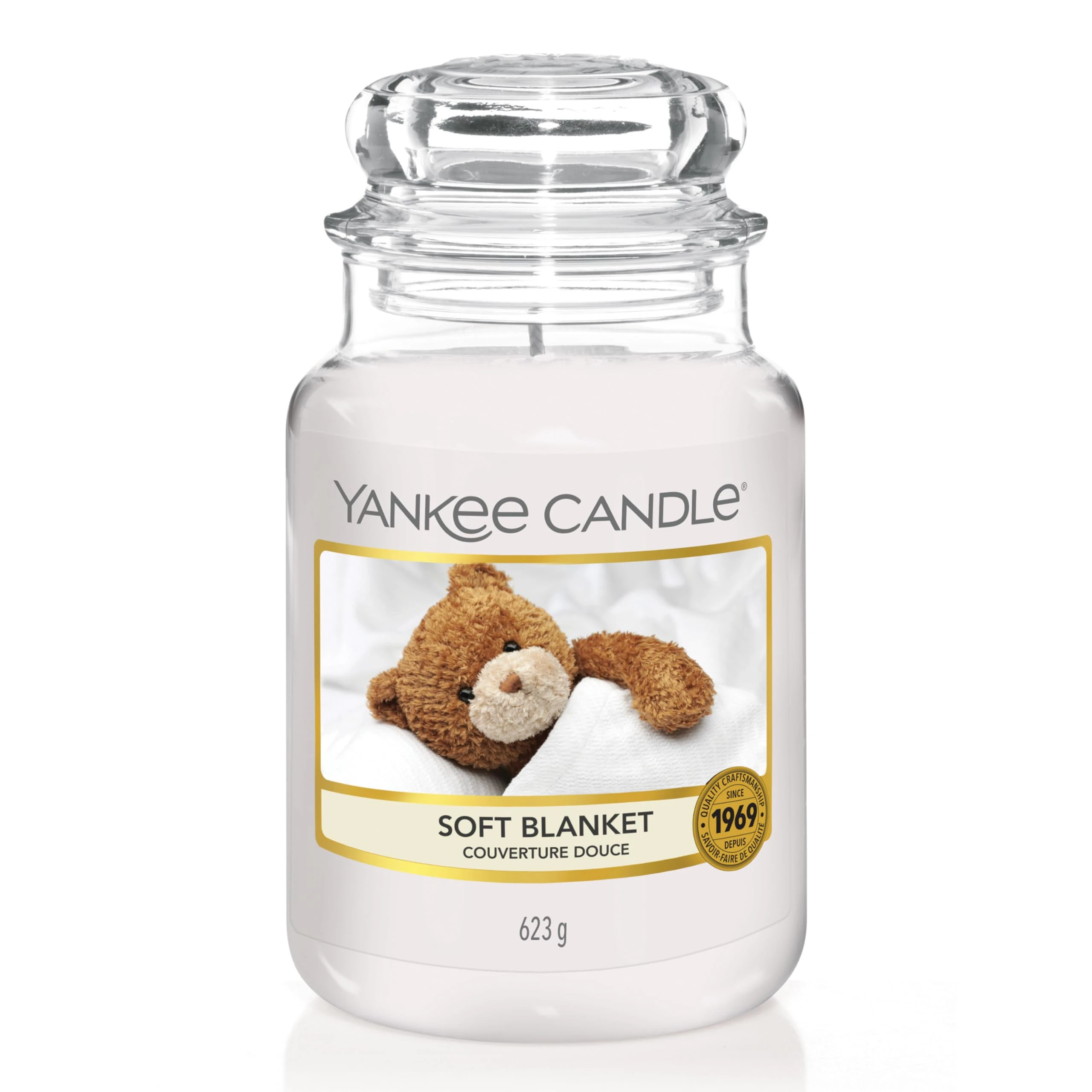 Yankee Candle Scented Candle | Soft Blanket Large Jar Candle | Long Burning Candles: up to 150 Hours