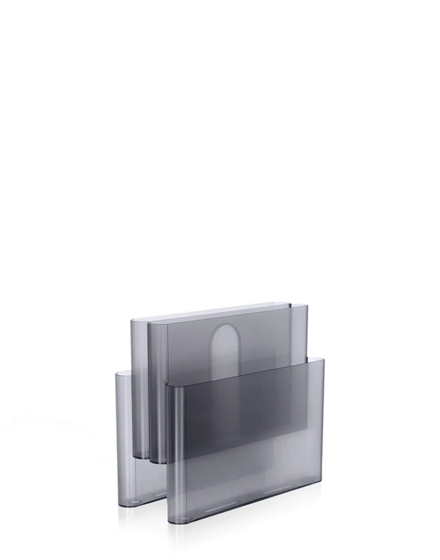 Kartell Portariviste 4 Tasche 30, Plastic, Grey, 18.5x40x34.5cm