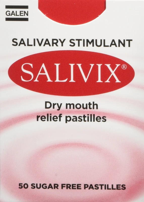 Galen Salivix Dry Mouth Pastilles - Sugar Free, 50 Pack